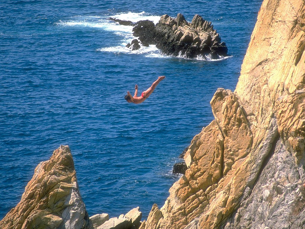 Cliff Diver, Acapulco, Mexico